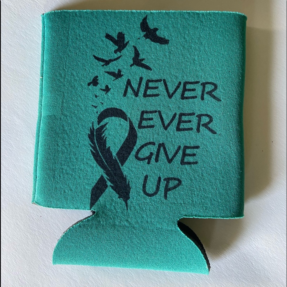 ⭐️$2 each for 3+ ⭐️Suicide awareness coozie! Never Ever Give Up!